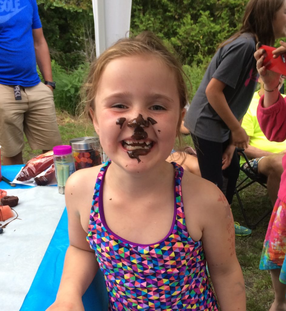 Someone loves chocolate!