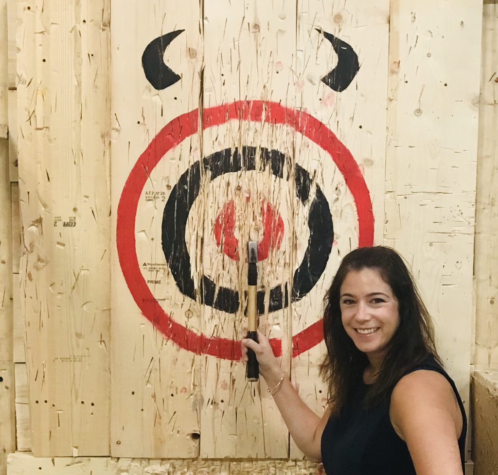 Axe throwing Laval