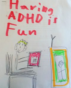 Telling your child they have ADHD
